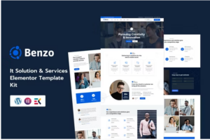 Benzo - It Solution & Services Elementor Template Kit