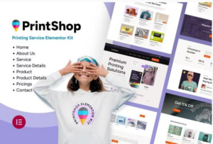 Printshop - Printing Business Elementor Template Kit