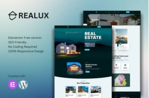 Realux - Real Estate Elementor Template Kit