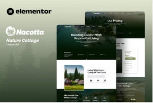 Nacotta - Nature Cottage Elementor Template Kit