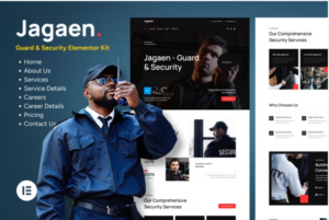Jagaen - Guard & Security Service Template Kits