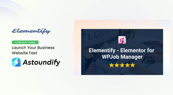 Astoundify E28093 Elementor for WP Job Manager