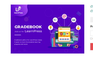 LearnPress Gradebook Add-on 4.0.6