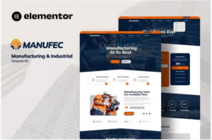 Manufec - Manufacturing & Industrial Elementor Template Kit
