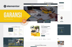 Garansi - Car Insurance Elementor Template Kit