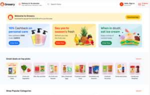 Grosery - Online Grocery Supermarket HTML Template Website Template