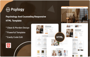 Psylogy – psychology , psylogyer, & Attorney Website Template