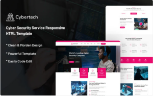 Cybertech – Cyber Security Service Responsive Website Template