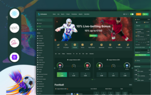 Onlinebets - Sports Online Betting Website React Next JS Template Website Template