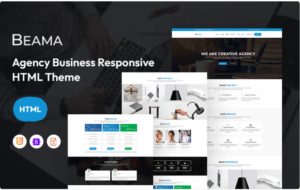 Beama – Agency Business Website Template