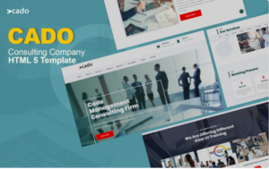 Cado - Management and consulting company HTML5 Template Website Template