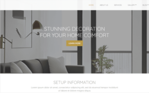 INTERIO - Interior Designer HTML Template Website Template