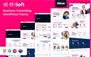 Business Consultancy & Multipurpose HTML5 Template Website Template