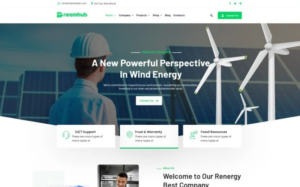 DreamHub - Solar Company HTML5 Template Website Template
