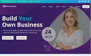 Musawwir - Multipurpose Business & Agency Website Template