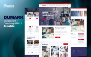 Dumark - Management and consulting company HTML5 Template Website Template