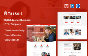 Taskoit – Digital Agency Business Website Template