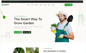 Dreamhub Gardening and Plantation HTML5 Template Website Template