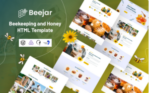 Beejar – Beekeeping and Honey Website Template