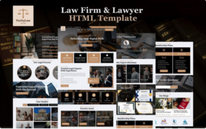 VerityLaw - Law Firm and Lawyer HTML5 Website Template