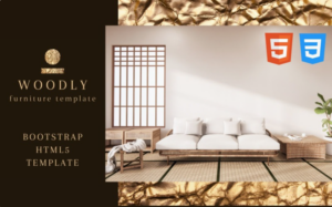 Woodly - Furniture Shop & Carpentry HTML5 Template Website Template