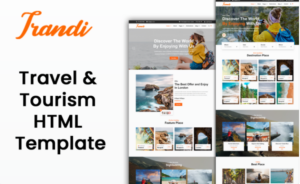 Trandi - Travel & Tourism HTML Template Website Template