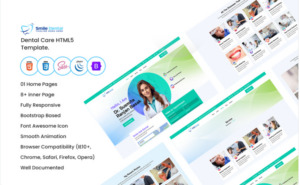 Smile Dental Care HTML Template Website Template