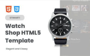 Stiwarti - Watch Shop HTML Template Website Template