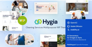 Hygia - Cleaning Services Multipurpose WordPress Theme