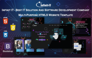 Infinit IT - Best IT Solution And Software Development Company Multi-Purpose HTML5 Website Template