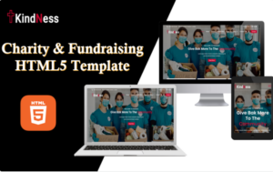 kindness - Charity & Fundraising HTML5 Template Website Template