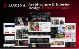 Lumina - Architecture & Interior Design HTML5 Website Template