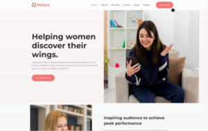 Maique – Business Multipurpose HTML5 Template Website Template