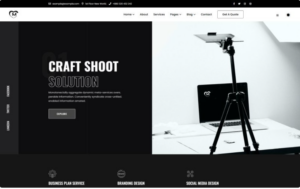 Maria – Creative Portfolio HTML5 Template Website Template