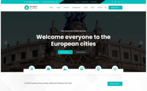 DIT GOVT – City Government HTML5 Template Website Template