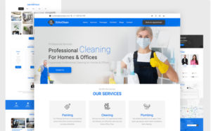 EcoClean - Cleaning Services Website Template