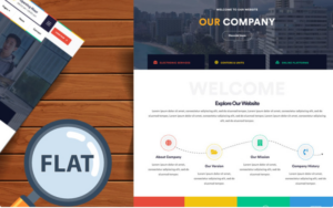 Flat Education & Formal Website Template
