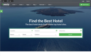 Gwesty - Hotel Booking Website Template