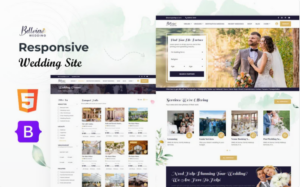 BD Wedding - HTML5 Website Template For Wedding Planner, Events, Matrimony