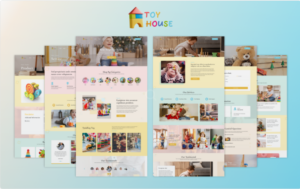 Toy House - Kids Store Website Templates
