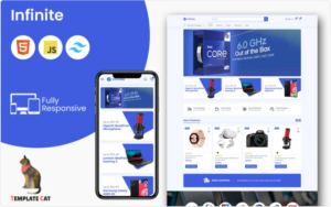 Infinite - Technology Store | Multipurpose eCommerce Website Template | HTML - Tailwind CSS