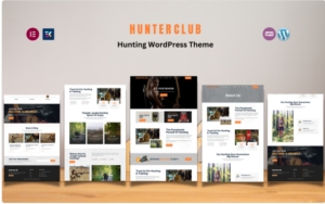 Hunter Club - Hunting & Outdoor Activities WordPress Theme