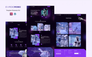 Evroidrobo - Robotics Elementor Template Kit Elementor Kit