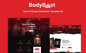 Bodyboost - Gym & Fitness Elementor Kit