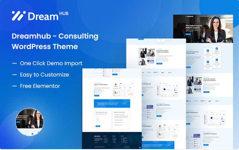 DreamHub Consulting WordPress Theme