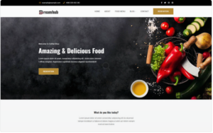 DreamHub – Restaurant WordPress Theme