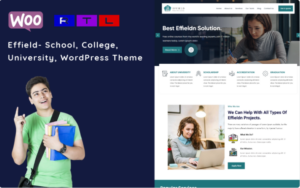 Effield- School, College, University Educational WordPress Theme
