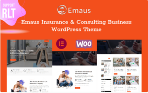 Emaus Insurance & Consulting Business WordPress Theme