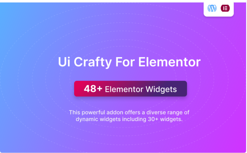 Ui Crafty Addon For Elementor WordPress Plugin