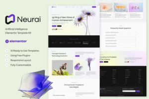 Neurai - Artificial Intelligence Elementor Template Kit